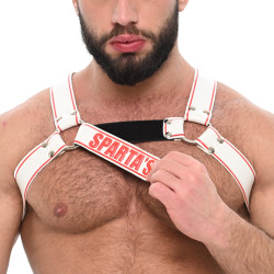 Sparta's Harness Harnais Sparta's Blanc